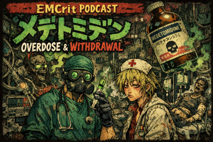 EMCrit 415 – Medetomidine Overdose and Withdrawal