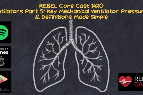 REBEL Core Cast 147.0–Ventilators Part 5: Key Mechanical Ventilator Pressures & Definitions Made Simple – REBEL EM