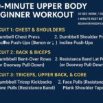 The Efficient 30-Minute Upper Body Workout for Beginner Strength