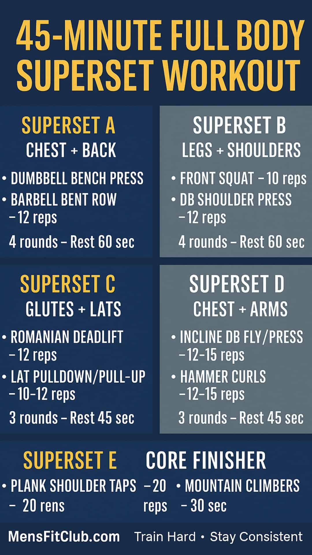 Try This 45-Minute Superset Full Body Workout That Delivers
