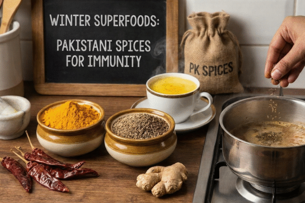 Why Pakistani Spices Like Turmeric & Cumin Are Winter Superfoods for Immunity