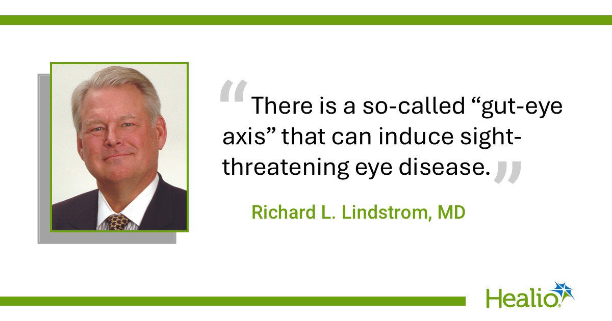 Ophthalmologists need to be aware of microbiome’s effects