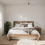 Neither throw pillows nor a headboard, this detail instantly turns your bedroom into a hotel-worthy suite