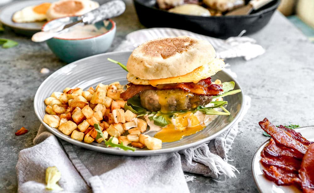 Breakfast Burger Recipe – WellPlated.com