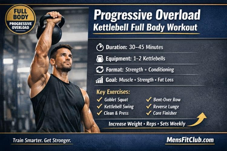 Progressive Overload Kettlebell Workout: Full-Body Strength Guide