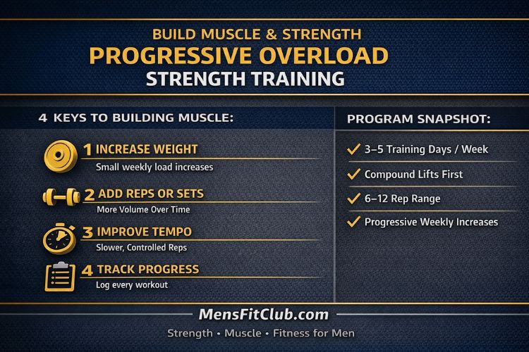 Progressive Overload Strength Training Program: Big Results